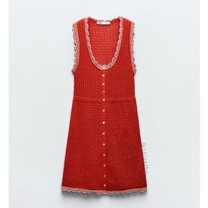 Zara | Dresses | Zara Pleated Knit Combination Dress | Poshmark